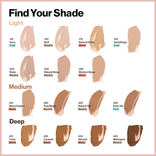 Revlon Revlon Colorstay Full Cover Foundation 31g (Various Shades) Negozio online di fabbrica