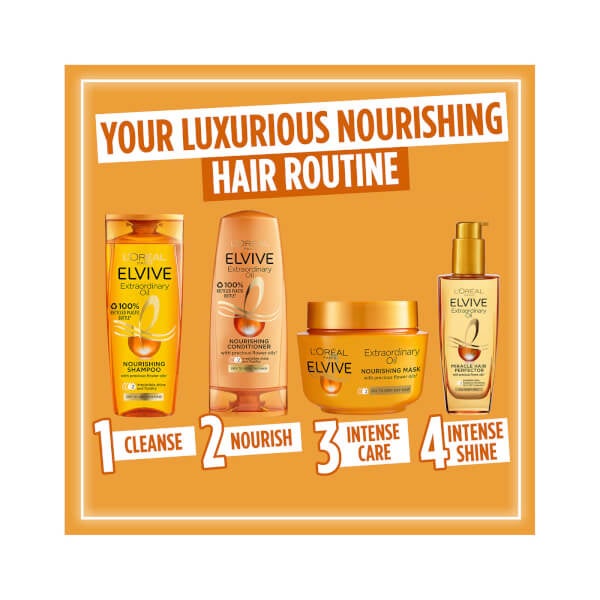 Lu0027Oréal Paris L'Oréal Paris Elvive Olio Straordinario per tutti i tipi di capelli 100ml Nuovi prodotti