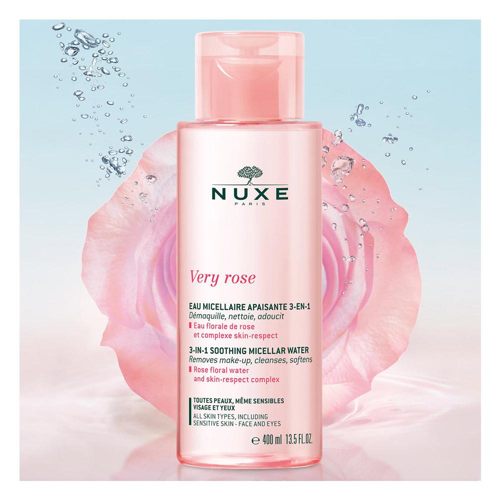 Nuxe VERY ROSE acqua micellare lenitiva 3in1 tutta la pelle Economico