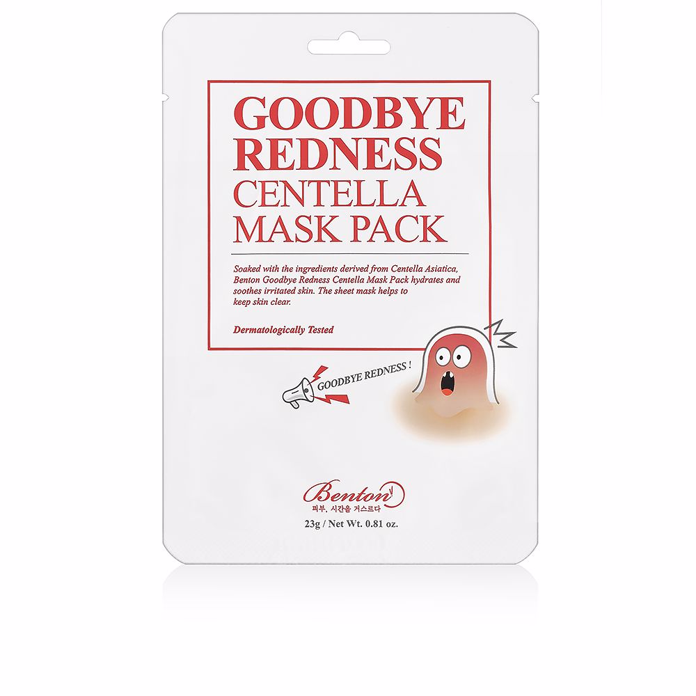 Benton GOODBYE REDNESS CENTELLA mask