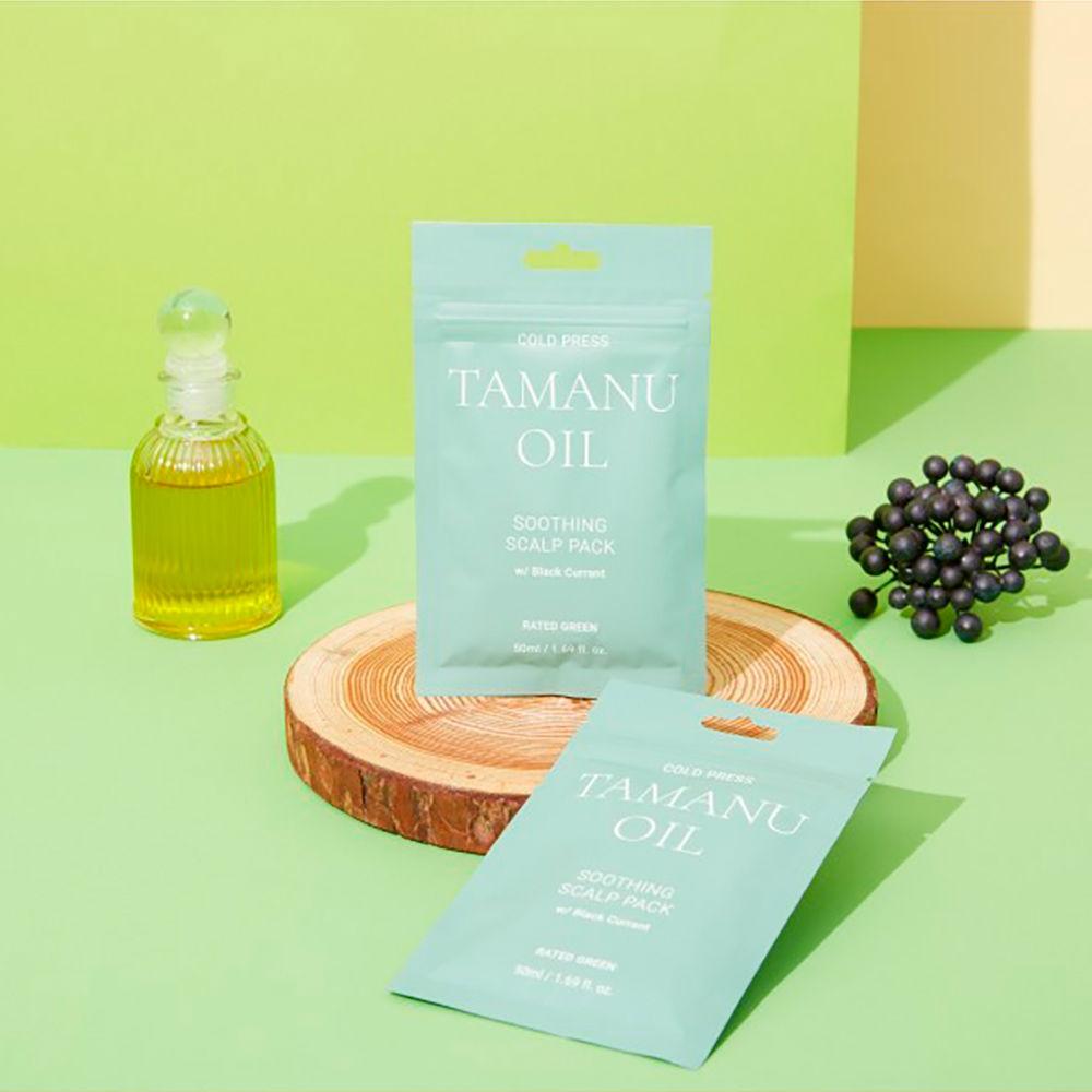 Rated Green OLIO DI TAMANU SPREMUTO A FREDDO cuoio capelluto Only for today