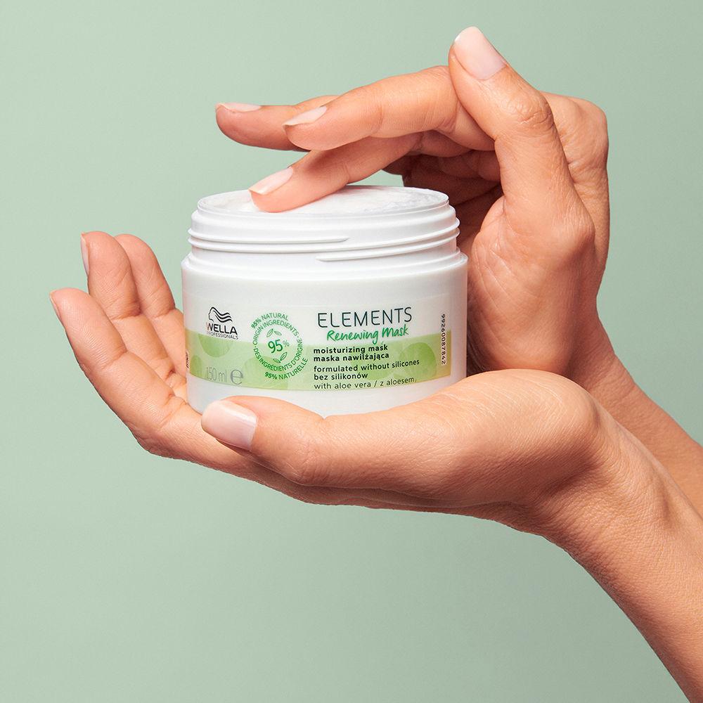 Wella Professionals ELEments Maschera Idratante Rinnovatrice Senza Siliconi Tutti i Tipi di Capelli Moda