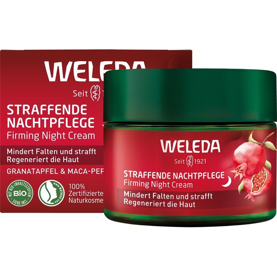 Weleda Night Care Trattamento notte rassodante al melograno e ai peptidi di maca Duty-free