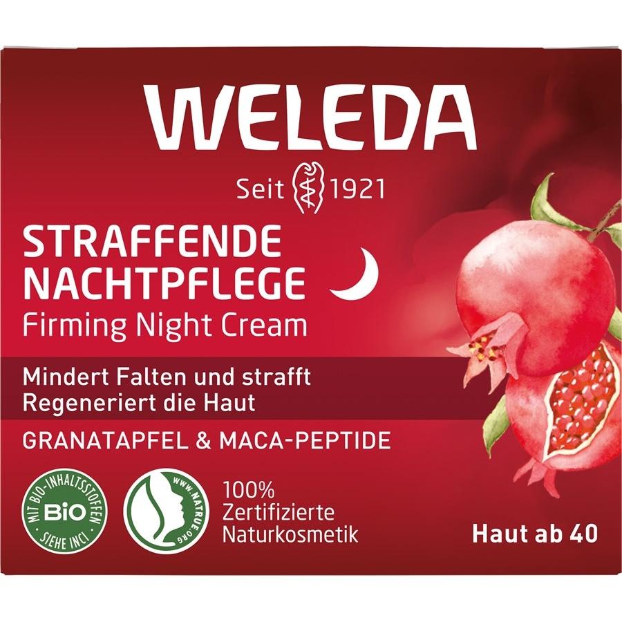 Weleda Night Care Trattamento notte rassodante al melograno e ai peptidi di maca Duty-free