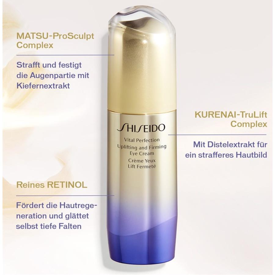Shiseido Vital Perfection Uplifting and Firming Eye Cream In Linea
