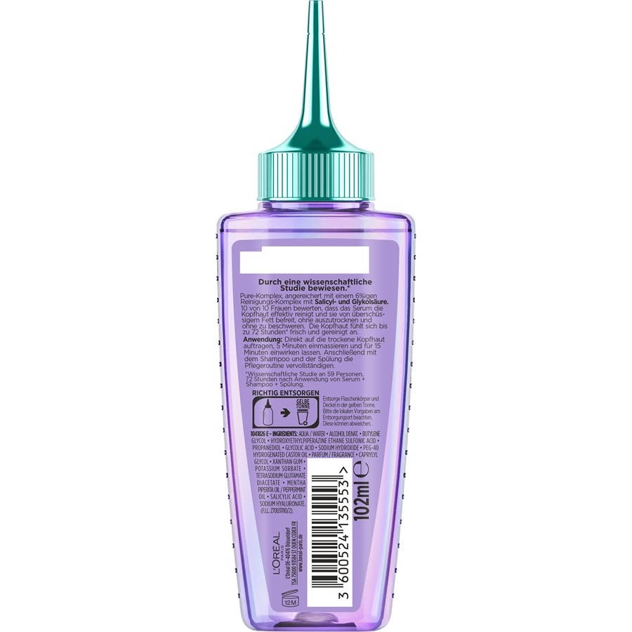 L’Oréal Paris Elvital Hydra Hyaluronic Pure Siero sgrassante Qualità Garantita