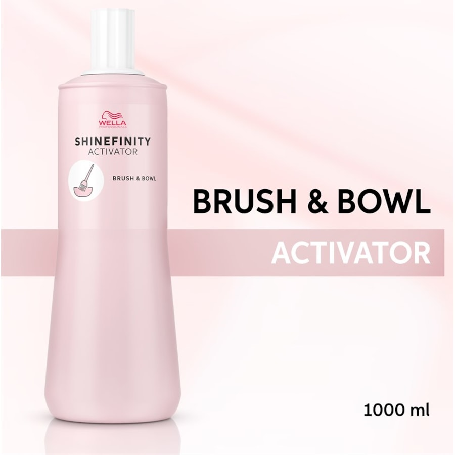 Wella Shinefinity Activator 2% Brush & Bowl Nuova