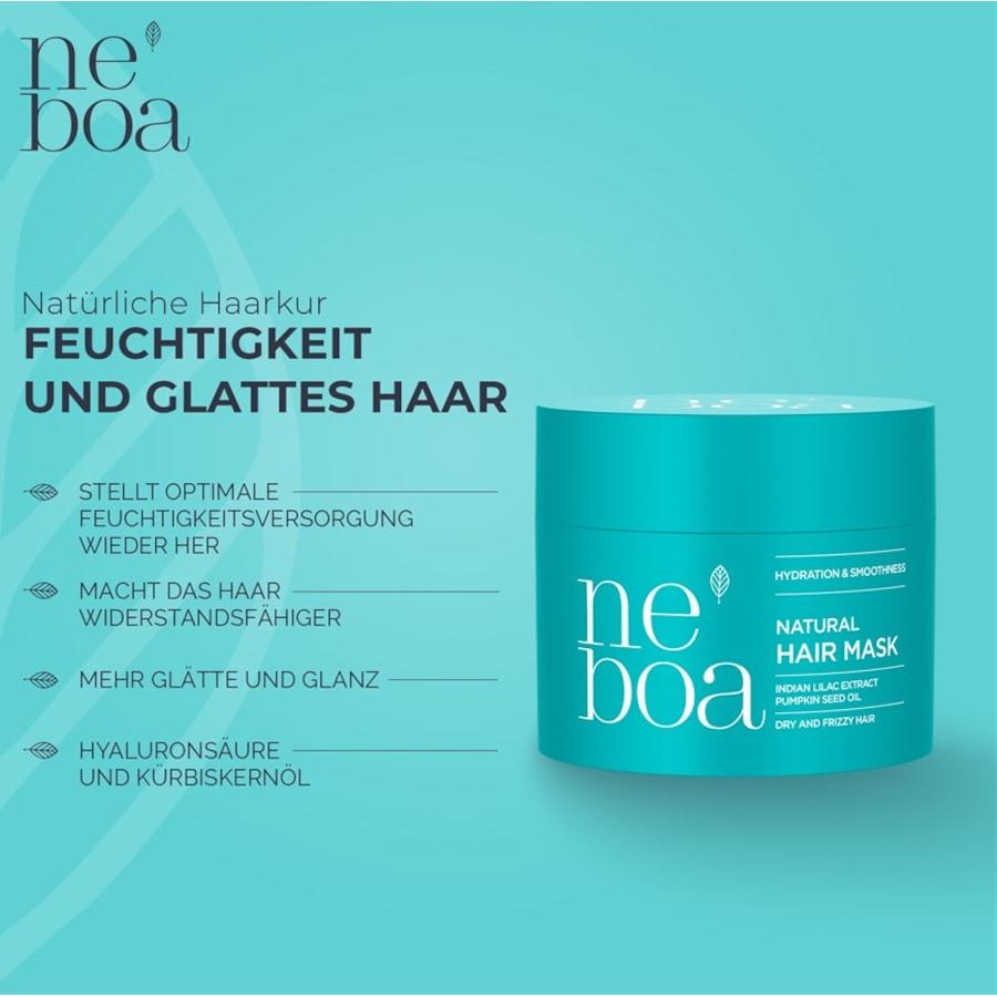 Neboa Hydration & Smoothness Capelli secchi e crespi Maschera naturale per capelli Saldi Di Fabbrica