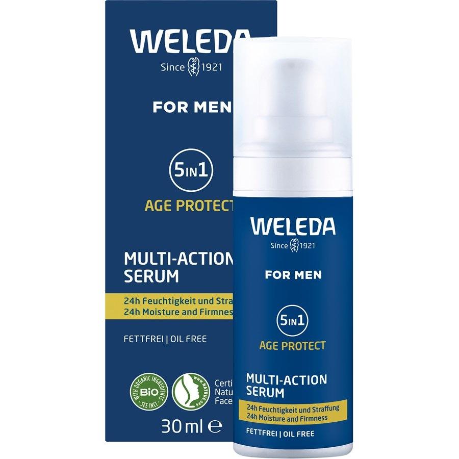 Weleda Cura idratante Siero Multi-Azione 5in1 FOR MEN Smaltimento dello stoccaggio