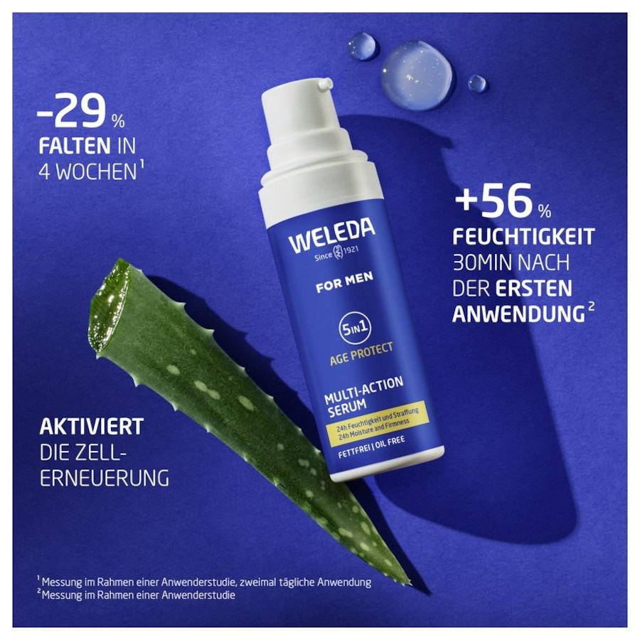 Weleda Cura idratante Siero Multi-Azione 5in1 FOR MEN Smaltimento dello stoccaggio