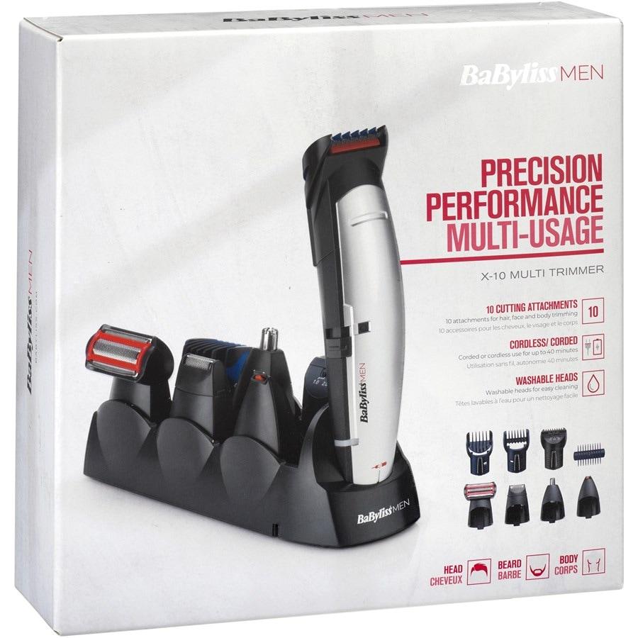 BaByliss Regolabarba e tagliacapelli X-10 Trimmer multifunzione Italy