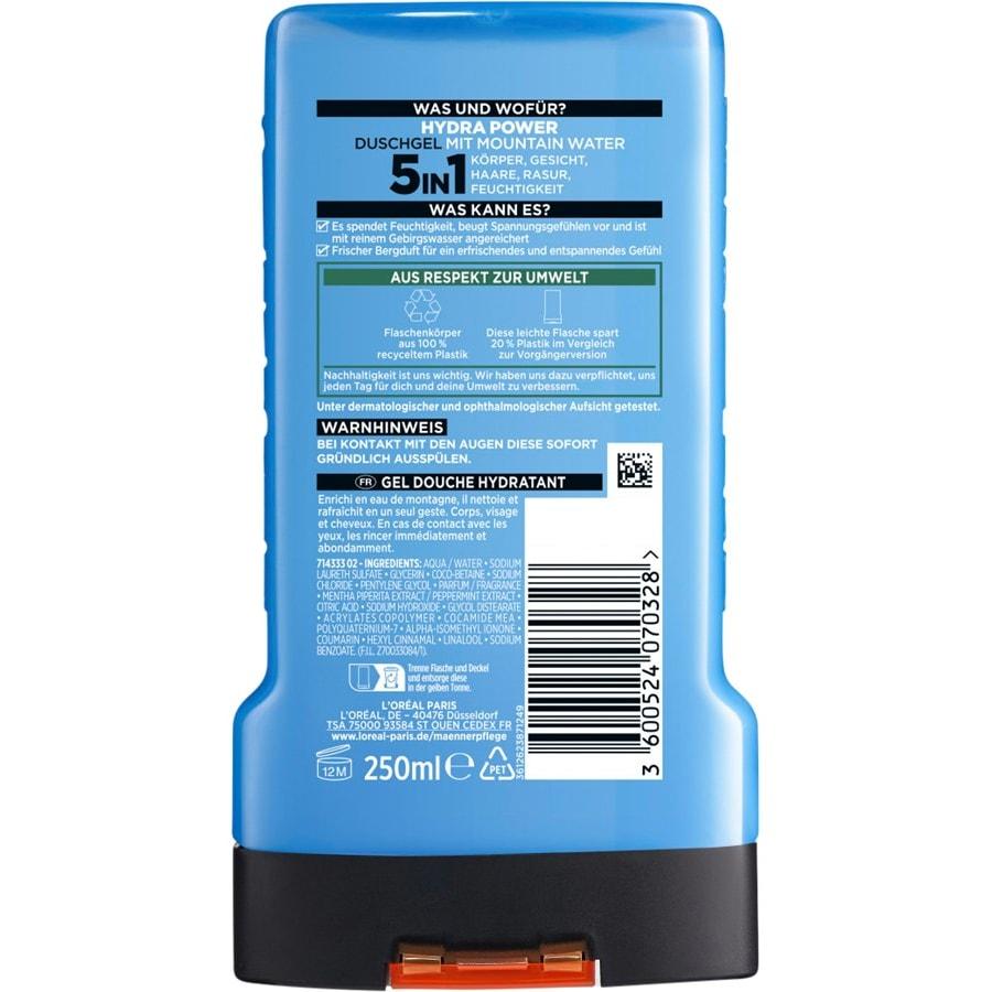 L'Oréal Paris Men Expert Hydra Power Gel doccia Mountain Water Promozione