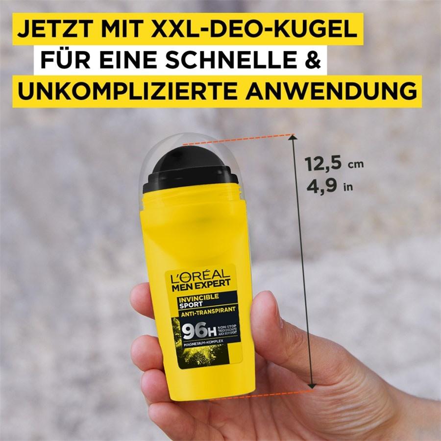 L'Oréal Paris Men Expert Deodoranti Invincible Sport Anti-Transpirant Deodorant Roll-On Pezzi Unici