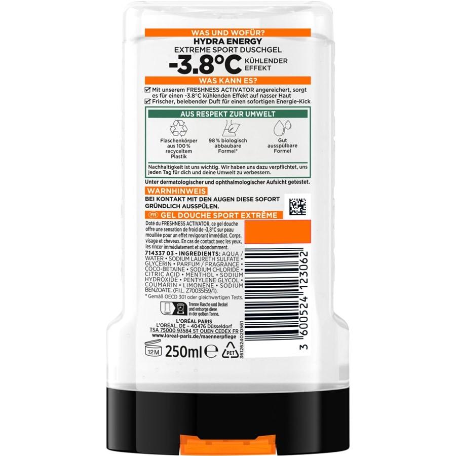 L'Oréal Paris Men Expert Hydra Energy Gel doccia Extreme Sport Acquista Ora