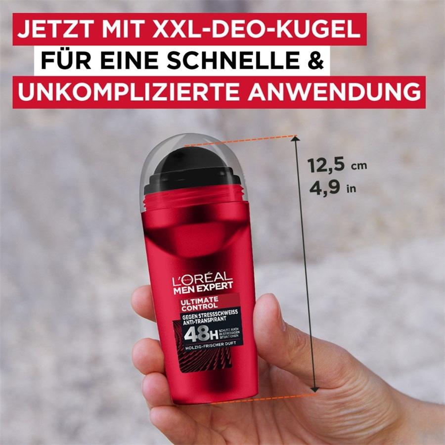 L'Oréal Paris Men Expert Deodoranti Ultimate Control Anti-Transpirant Deodorant Roll-On Sottocosto