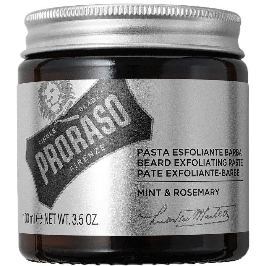 Proraso Cura della barba Menta e rosmarino Exfoliating Paste barba Duty-free