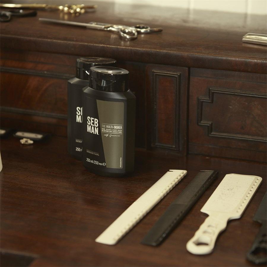 Sebastian Seb Man The Multitasker 3 in 1 Hair Beard & Body Wash In Linea