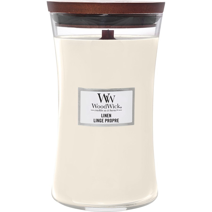 WoodWick Candele profumate Linen Affare Del Giorno
