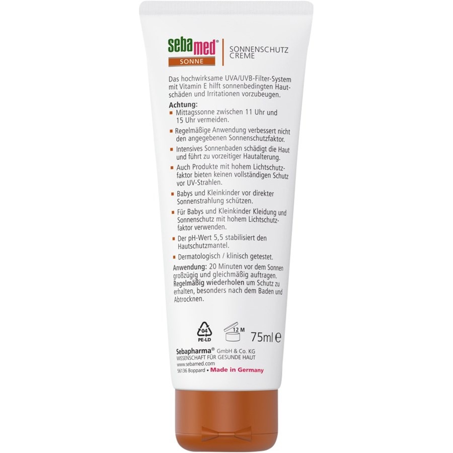 sebamed Sole e protezione Sistema di protezione solare a 4 livelli con filtro UVA/UVB Crema di protezione solare Nuova