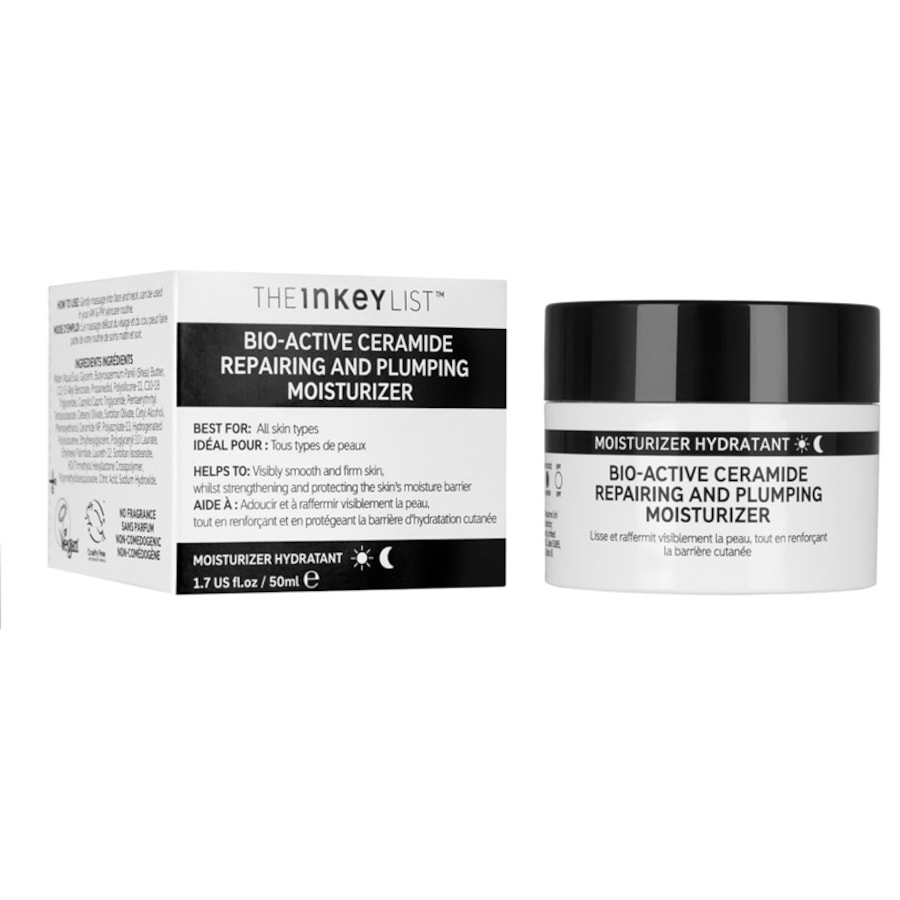 The INKEY List Creme idratanti Bio-Active Ceramide Repairing and Plumping Moisturizer Promozione temporanea