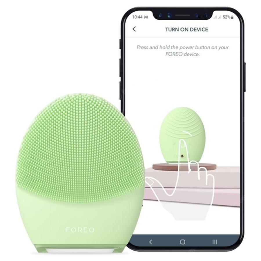 Foreo Spazzole di pulizia LUNA 4 Detergente e massaggiatore per il viso per pelli miste Sottocosto