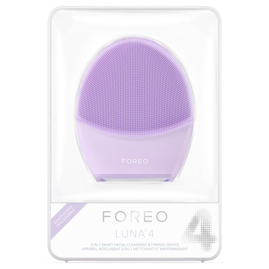 Foreo Spazzole di pulizia LUNA 4 Detergente e massaggiatore viso per pelli sensibili Convenienza
