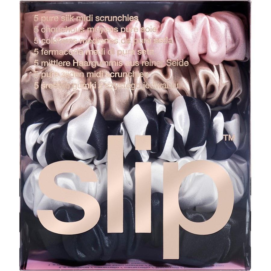 slip Hair Care Pack of 5 Pure Silk Midi Hair Scrunchies Mixed Lightning offer