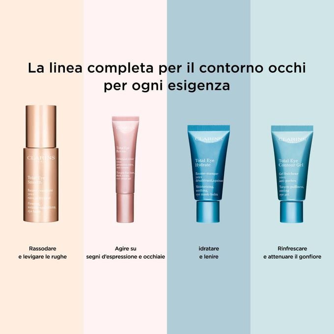 Clarins Total Eye Contour Gel In vendita