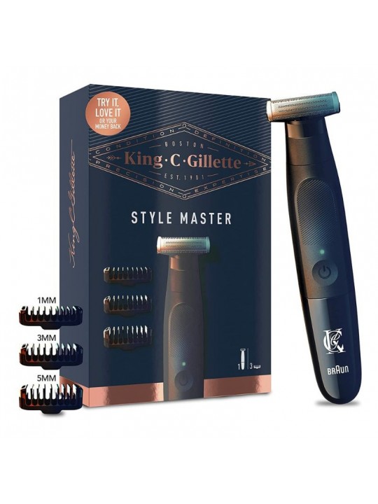 Gillette King C. Style Master regolabarba a batteria con lama 4D
