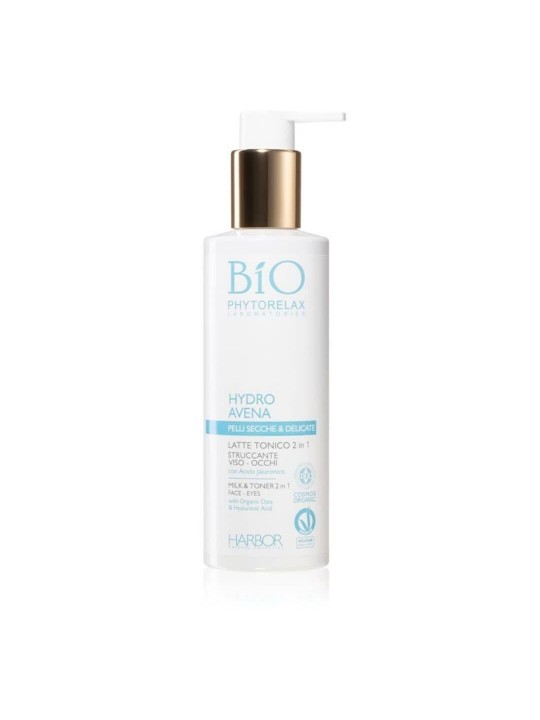 Phytorelax Latte Tonico Struccante Hydro Avena