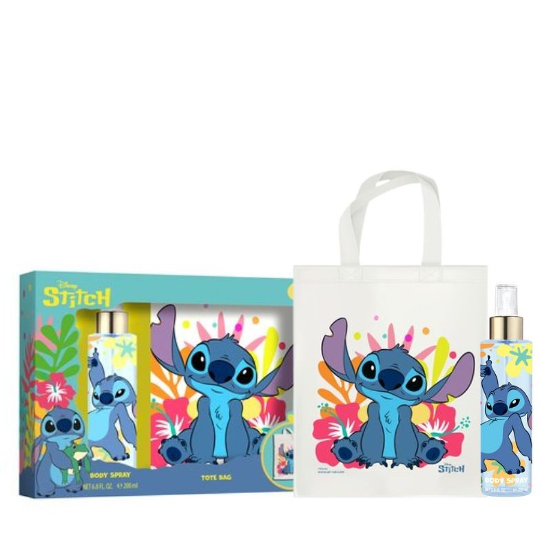 Air Val Stitch Set Acqua Corpo Profumata e Borsa Tote I Più Venduti