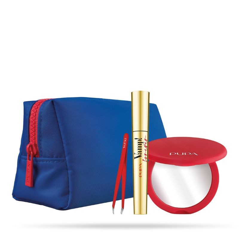 Pupa Milano Mascara Vamp Forever 111 Black con Specchio e Pinzetta Sopracciglia Lightning offer