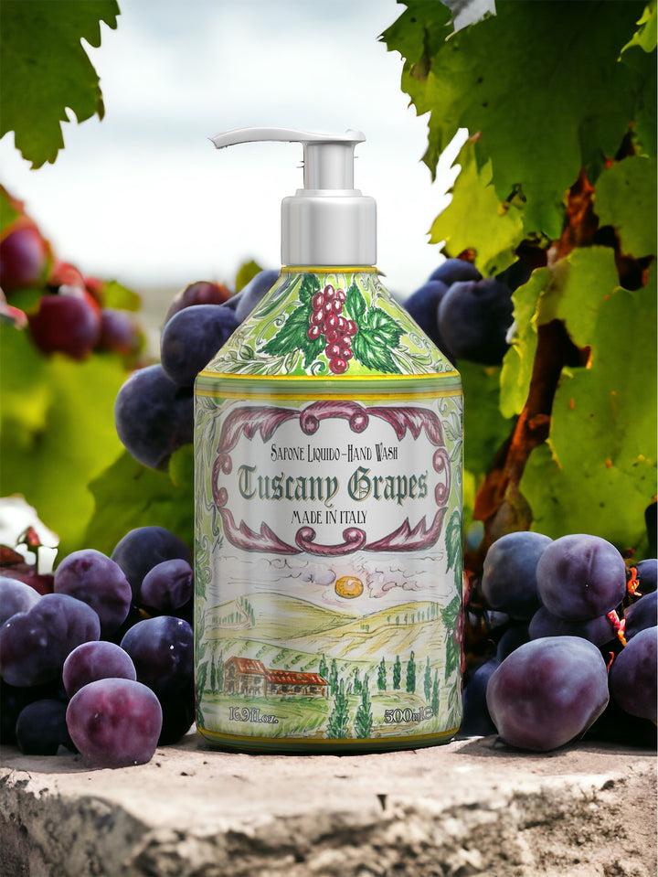 Rudy Profumi Sapone liquido mani da 500 mLLinea Tuscany grapes Italia
