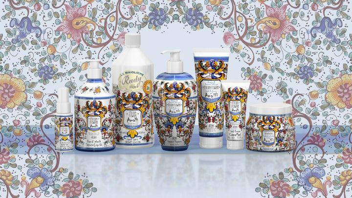 Rudy Profumi Sapone liquido mani da 500 mLfico nero e rosa biancaLinea Amalfi In Saldo
