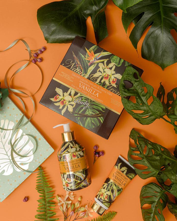 Rudy Profumi Scatola regalo con Sapone Liquido 250 mL + Crema Mani 100 mLNature&AromeLinea Vanilla Sottocosto