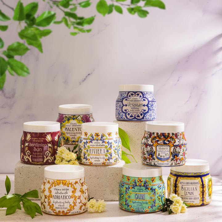 Rudy Profumi Crema Corpo idratante da 450 mLrosa damascenaLinea Positano Moda