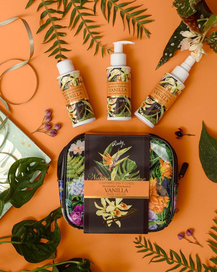 Rudy Profumi Pochette con Bagno & Doccia Schiuma Crema Corpo Acqua Profumata 100 mLNature&AromeLinea Vanilla Offerta