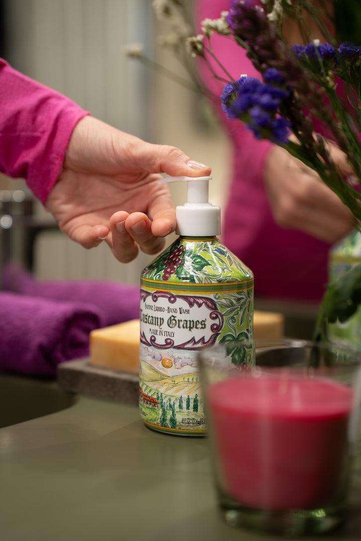 Rudy Profumi Sapone liquido mani da 500 mLLinea Tuscany grapes Fino al 55% di sconto