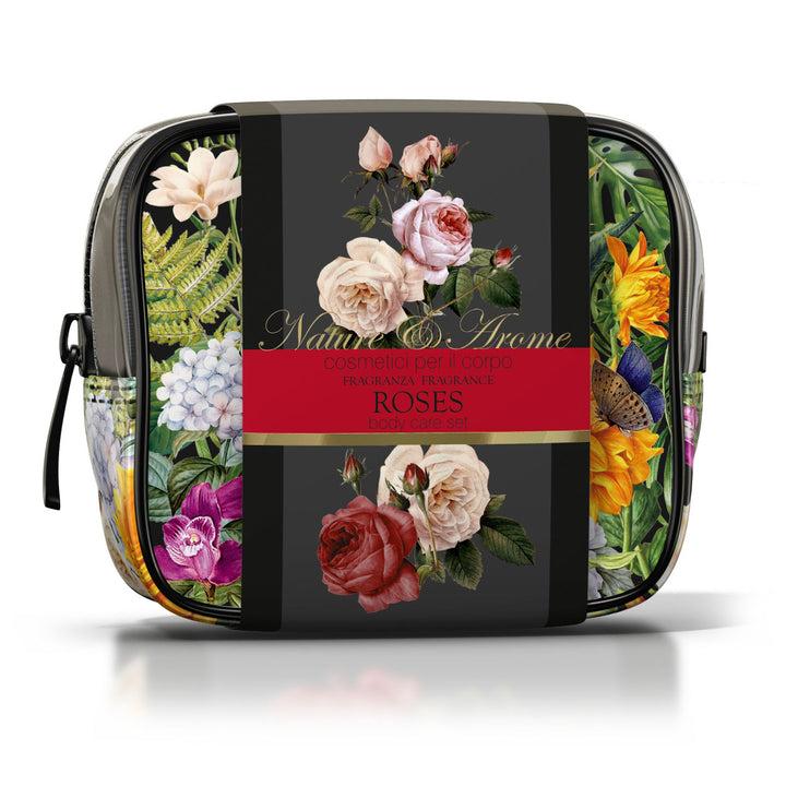 Rudy Profumi Pochette con Bagno & Doccia Schiuma Crema Corpo Acqua Profumata 100 mLNature&AromeLinea Roses Officina