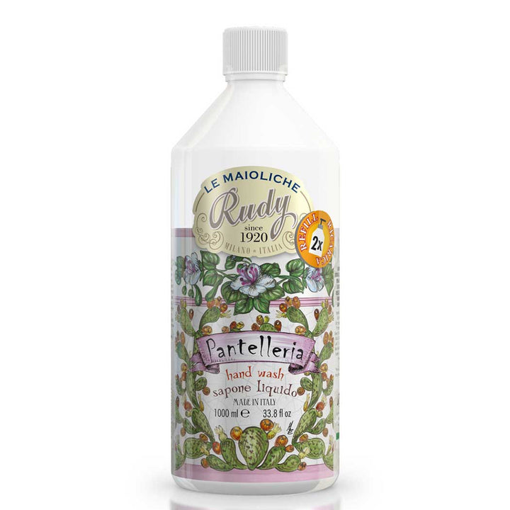 Rudy Profumi Ricarica sapone liquido mani da 1000 mLLinea Pantelleria Online Outlet