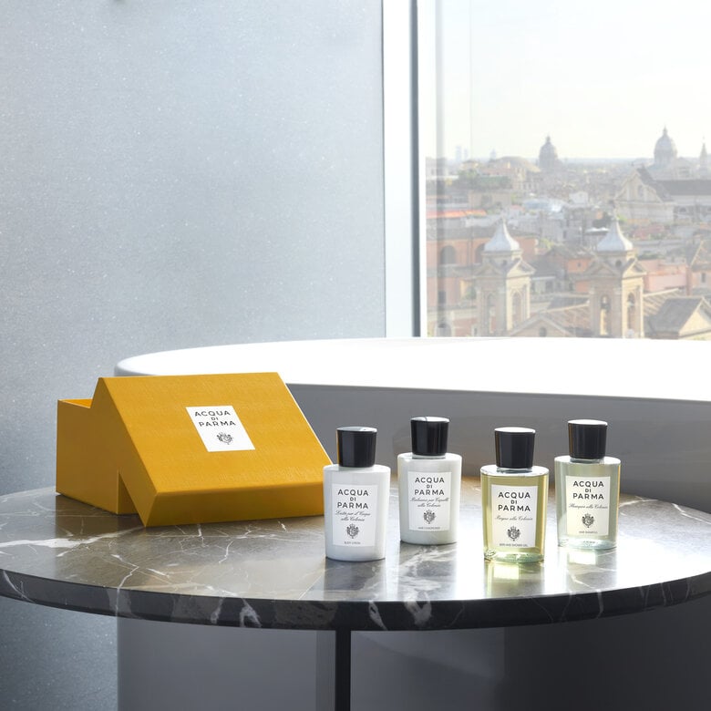 Acqua Di Parma Set Amenities Collection Colonia Bath Routine In Linea